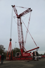 180 tons crawler crane