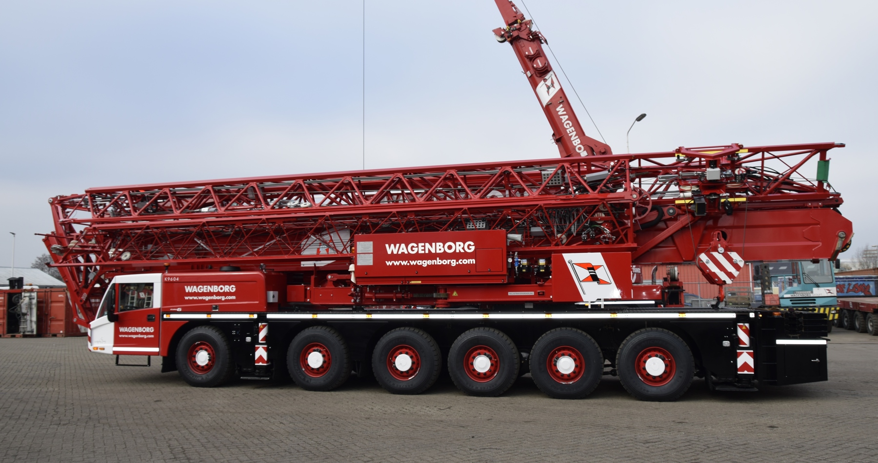 6th new Spierings mobile tower crane has arrived