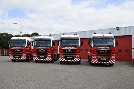New MAN heavy duty trucks for Wagenborg Nedlift