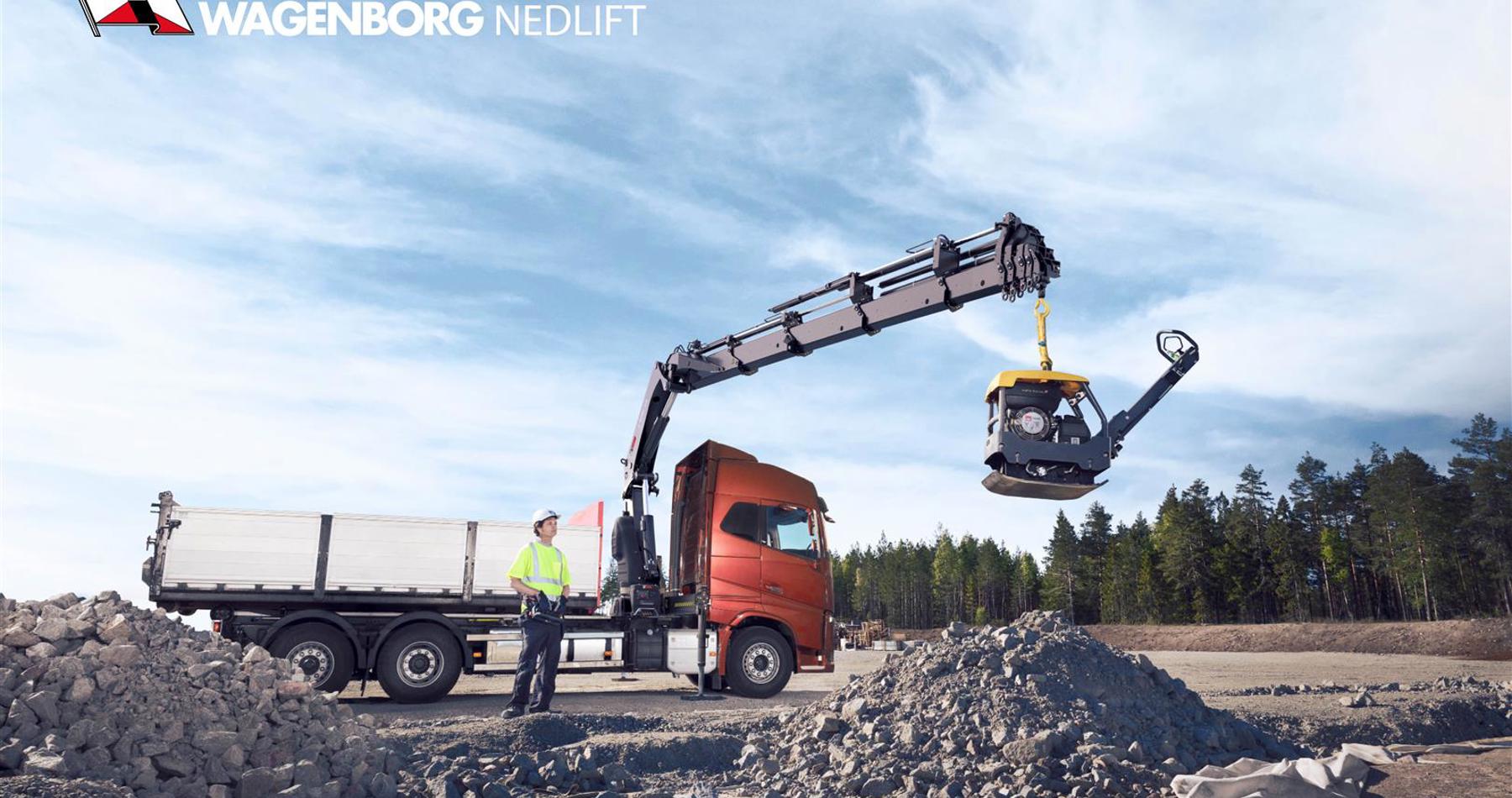 New truck-mounted crane for Wagenborg Nedlift!