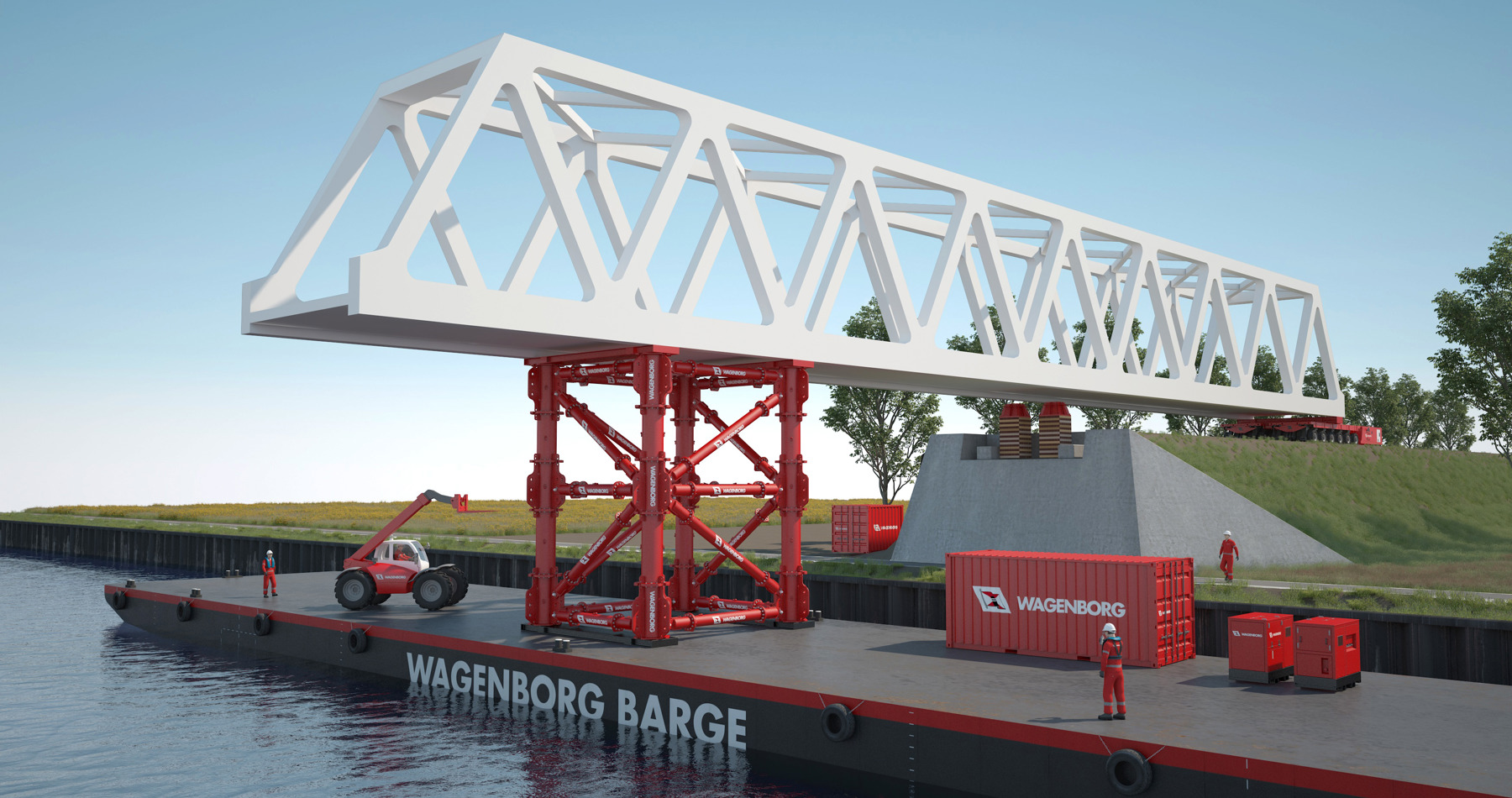 Modular Support System - Wagenborg Nedlift