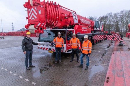 New 450 tons mobile crane for Wagenborg Nedlift!