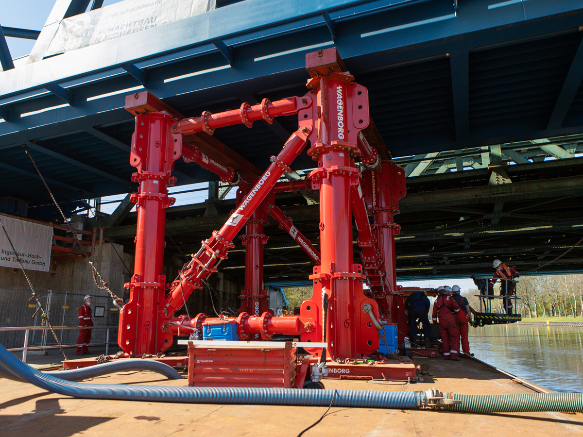 Modular Machine Support Modular Support System - Wagenborg Nedlift